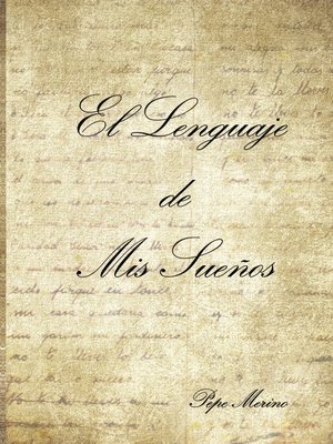 cover image of El lenguaje de mis sueños